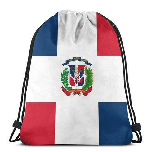 Dominican Republic Drawstring Bag - CaribeHeart Dominican Republic